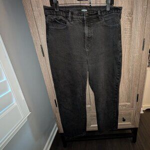 *3 FOR $9* Old Navy Extra High Rise Boyfriend Dark Wash Rinse Waisted Jack Pant